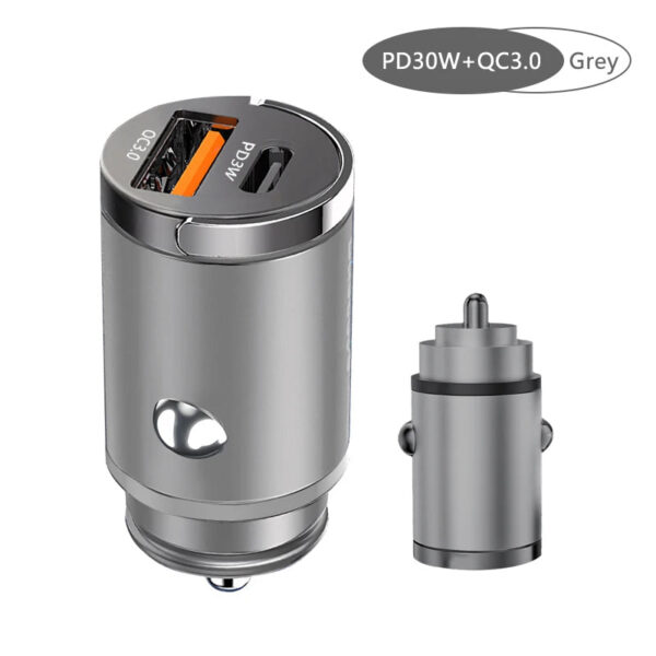 100W Mini Car Charger Lighter Fast Charging for iPhone QC3.0 Mini PD USB Type C Car Phone Charger for Xiaomi Samsung Huawei - Image 13