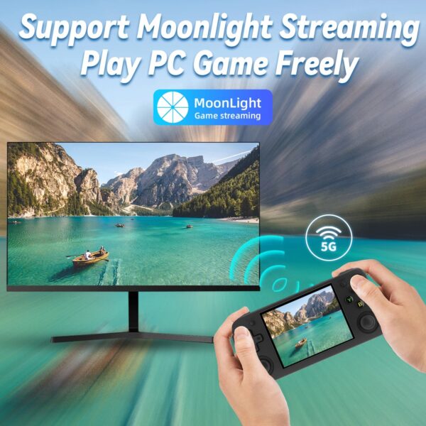 ANBERNIC RG35XX H Hand-held Consoles For Playing Video Games 3.5-inch IPS 640*480 Screen Retro Game Player 3300 mAh 5000+ Games - Image 8