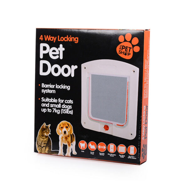 Controllable Two-Way Pet Door for Free Entry and Exit - Image 5