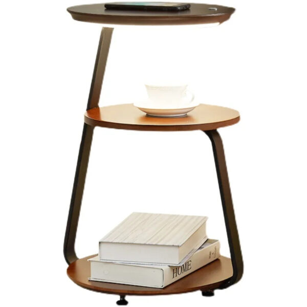 Joylove Creative Bedroom Floor Lamp Wireless Charging Living Room Rack Coffee Table Lamp Design Sense Sofa Bedside Table One - Image 7