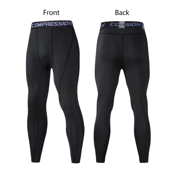 Men's Compression Pants Cycling Running Basketball Soccer Elasticity Sweatpants Fitness Tights Legging Trousers Rash Guard Gym - Image 13