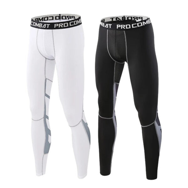 Men's Compression Pants Cycling Running Basketball Soccer Elasticity Sweatpants Fitness Tights Legging Trousers Rash Guard Gym - Image 21