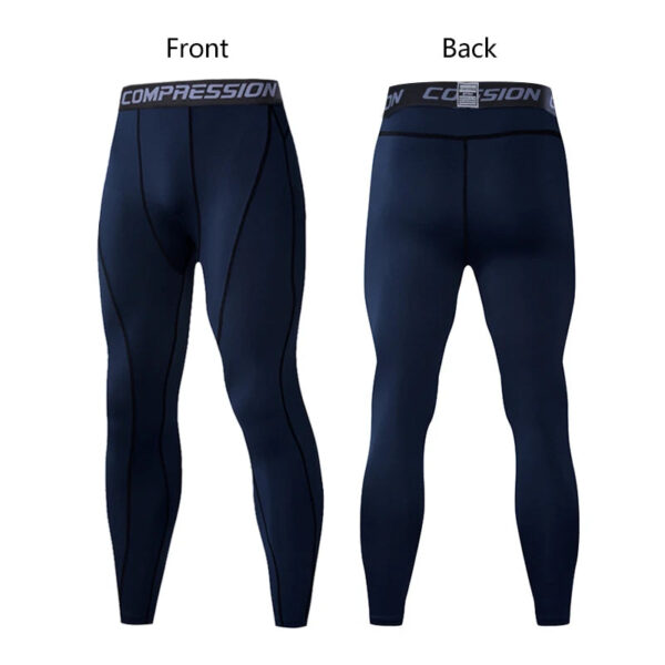 Men's Compression Pants Cycling Running Basketball Soccer Elasticity Sweatpants Fitness Tights Legging Trousers Rash Guard Gym - Image 7