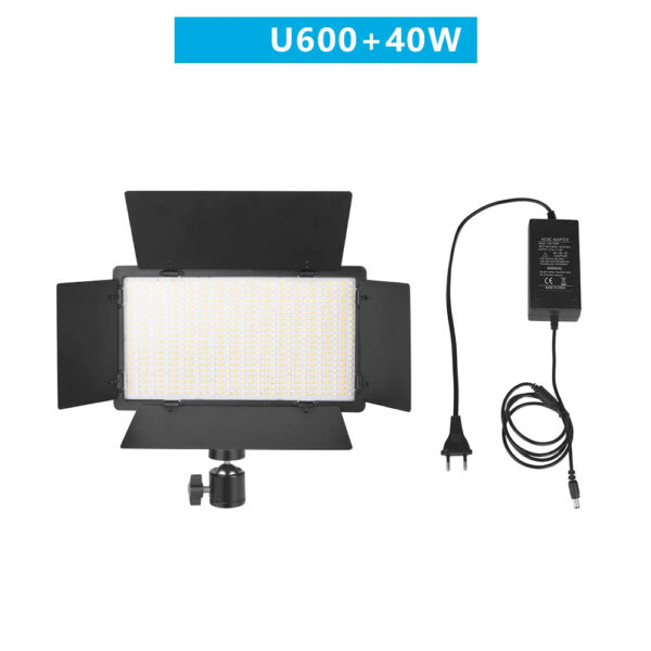 Nagnahz U800+ LED Video Light Photo Studio Lamp Bi-Color 2500K-8500k Dimmable with Tripod Stand Remote for Video Recording Para - Image 9